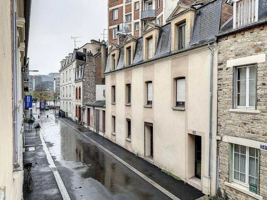 La Suite Duhamel - Au Pied De La Gare - Au Calme Rennes Buitenkant foto